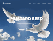 Tablet Screenshot of mustardseedassemblies.org